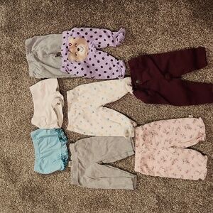 3 Month Baby Girl Bottoms